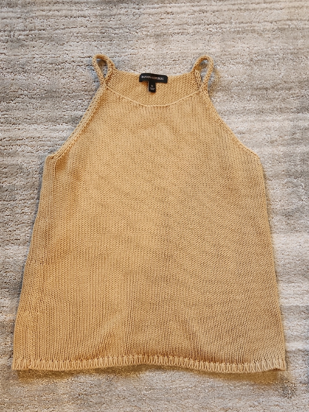 Banana Republic Knit Tank Top - Light Tan